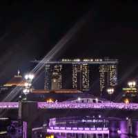 Singapore city skyline 