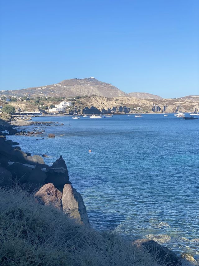 빨간 벽과 모래, 산토리니 레드비치❤️🌊