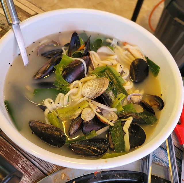 여름 바캉스 을왕리 해수욕장 맛집은 여기 마시란로조개구이