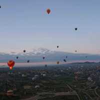 Hot air balloons in Cappadocia a must do!!