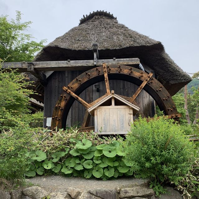 Reconstructed Japanese traditional village