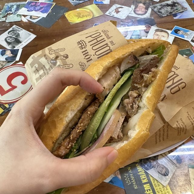 The “famous” bánh mì in Hoi An