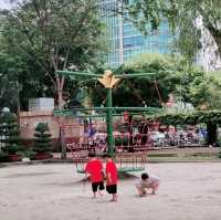 The tranquility moment in HCMC - Tao Dan Park
