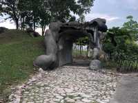 Nice inner-city landscaped park