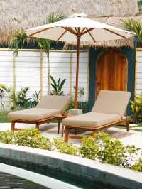 印尼 | Gili Air島上最大bamboo villa😱😍