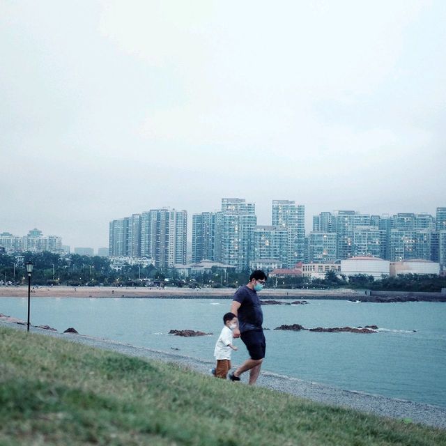 Wheat island park in Qingdao