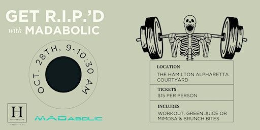 Get R.I.P.’D with MADabolic at Hamilton Alpharetta | The Hamilton Alpharetta, Curio Collection by Hilton