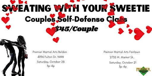 Sweating with your Sweeting: Couples Self-Defense Class | 4996 Fulton Dr NW