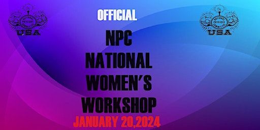 2024 NPC National Women's Workshop | Hotel Avanti Palms Resort and Conference Center