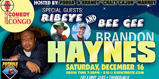 Brandon Haynes with RIBEYE and BEE GEE | 1813 LA-3185