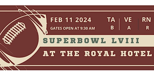 SUPER BOWL LVIII AT THE ROYAL HOTEL MORNINGTON | The Royal Hotel Mornington & Walter’s Dining Hall