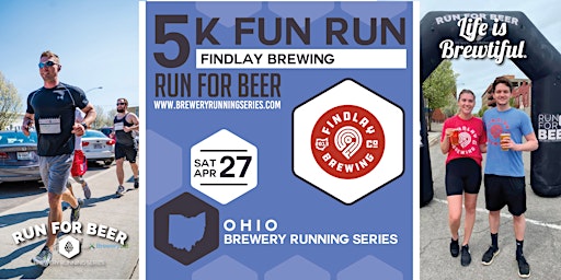 5k Beer Run x Findlay Brewing | 2024 Ohio Brewery Running Series | Findlay Brewing Company