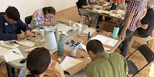 Scratchboard foam workshop: an all-abilities art workshop | St Peters/Sydenham Library