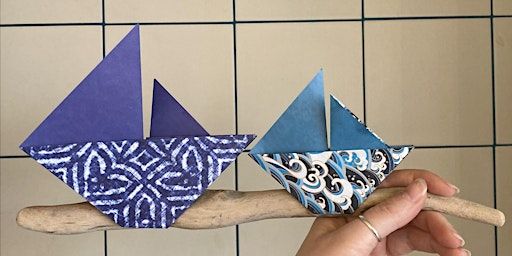 Coastal Themed Origami with Mags Gray | Greyhope Bay Centre