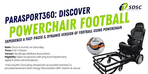 Parasport 360: Discover Powerchair Football | Handicaps Welfare Association