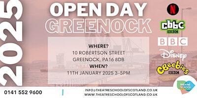 TSOS || GREENOCK WINTER OPEN DAY 2025 | Theatre School of Scotland || Greenock