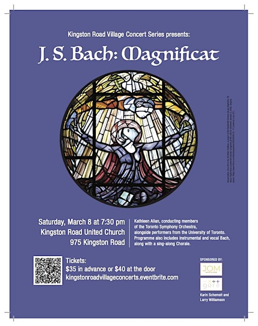 J.S. Bach: Magnificat | Kingston Road United Church