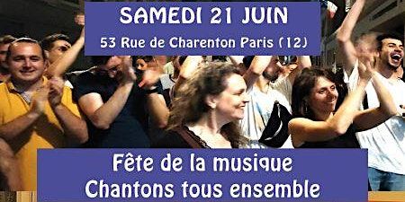 SAMEDI 21 JUIN - Chantons tous ensemble autour d'une guitare & d'une batter | 53 Rue de Charenton