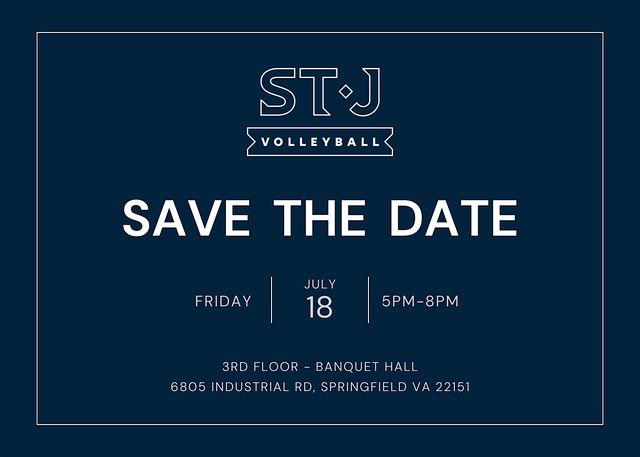 STJ Volleyball End of Season Banquet 2024-25 | The St. James