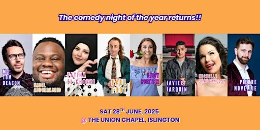 Comedy Night of the Year ! Paul Foot, Lucy Porter, Javier Jarquin & more! | Union Chapel