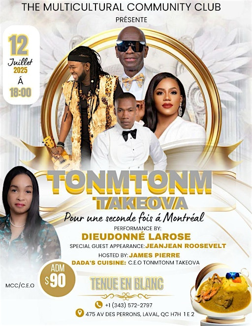 TonmTonm Takeova  with Dada's Cuisine | 475 Av. des Perron