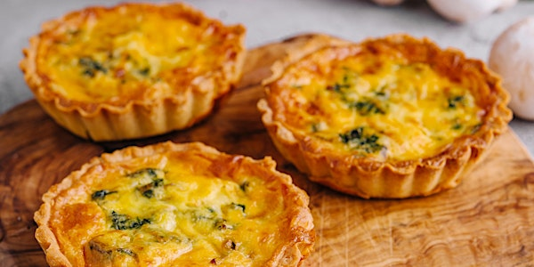 Mini Quiche - Tartlet Workshop | Chocolate Tales - Hamilton Chocolate Making Studio, Classes, Team Building, Birthday Parties