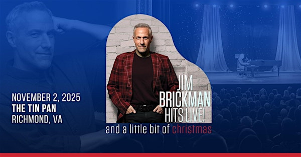 Jim Brickman – HITS LIVE! | The Tin Pan