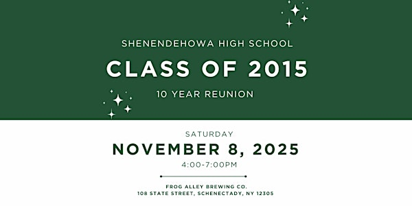 Shen Class of 2015 Reunion | Frog Alley Brewing