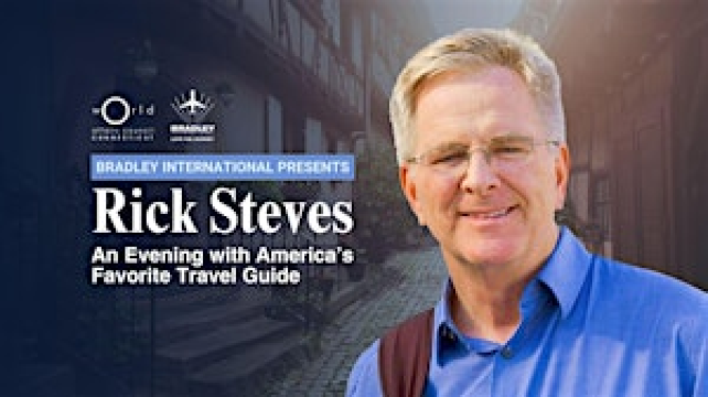 An Evening with Rick Steves Presented by Bradley International Airport | Goodwin University Auditorium