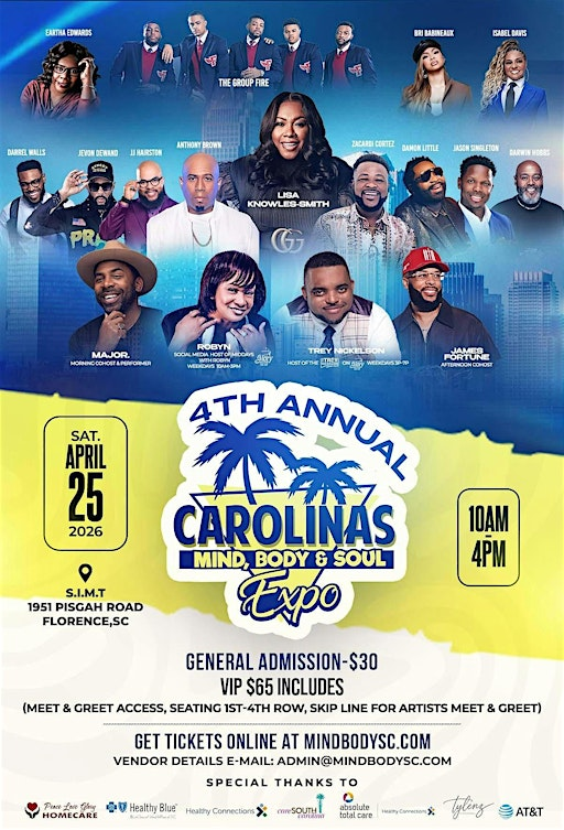 4th Annual Carolinas' Mind, Body & Soul Expo | SiMT - Southeastern Institute of Manufacturing and Technology