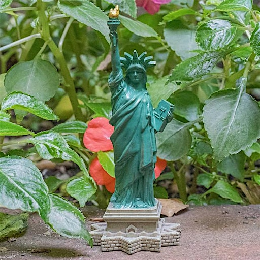 Statue of Liberty + The Copper Family - benefit for Refugee Buddy Project | Henry Ward Hall