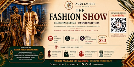 Aguiempire 2026 Fashion Show | West End Cultural Centre