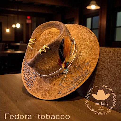 Learn & Create: Western Hats & Suede Ball Caps |Hat Lady Biz |Tomahawk, WI | The Loop Hole LLC