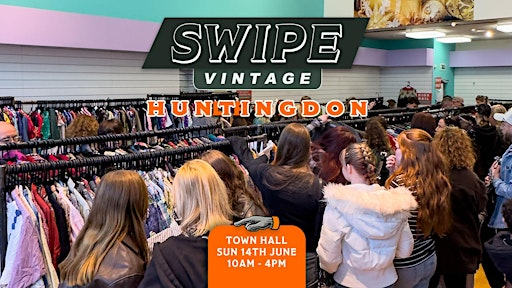 Swipe Vintage x Huntingdon Kilo Sale | Huntingdon Town Hall
