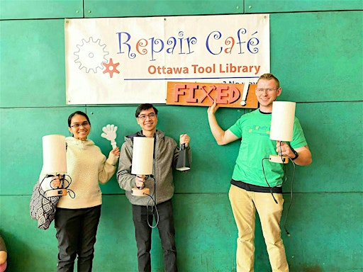 August Repair Café (no ticket required; FREE EVENT; listing for info only) | Nepean Sportsplex