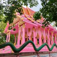 วัดเขาทุเรียน วัดสีชมพู นครนายก


