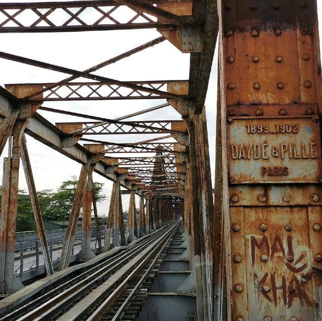 河內必玩景點--Long Bien Bridge龍邊橋