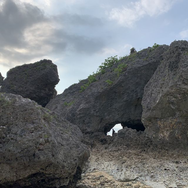 #水清沙幼超多魚沖繩沙灘🏖️ #當遇上潮退 #多魚到好似水族館咁