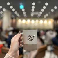 韓国【エバーランド】遊園地内のかわいいコーヒーチェーン店💜Coffee Bean