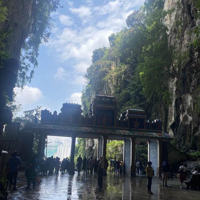 Inside of the Batu caves