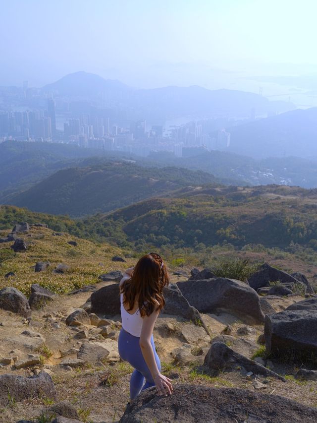 香港行山丨 360度睇妙高台大帽山南脊瞭望台