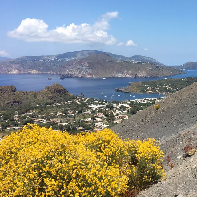 登上火山口於高空欣賞美景