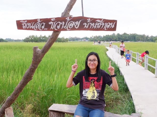 สะพานขัวน้อย บ้านชีทวน 🌾 @อุบลราชธานี