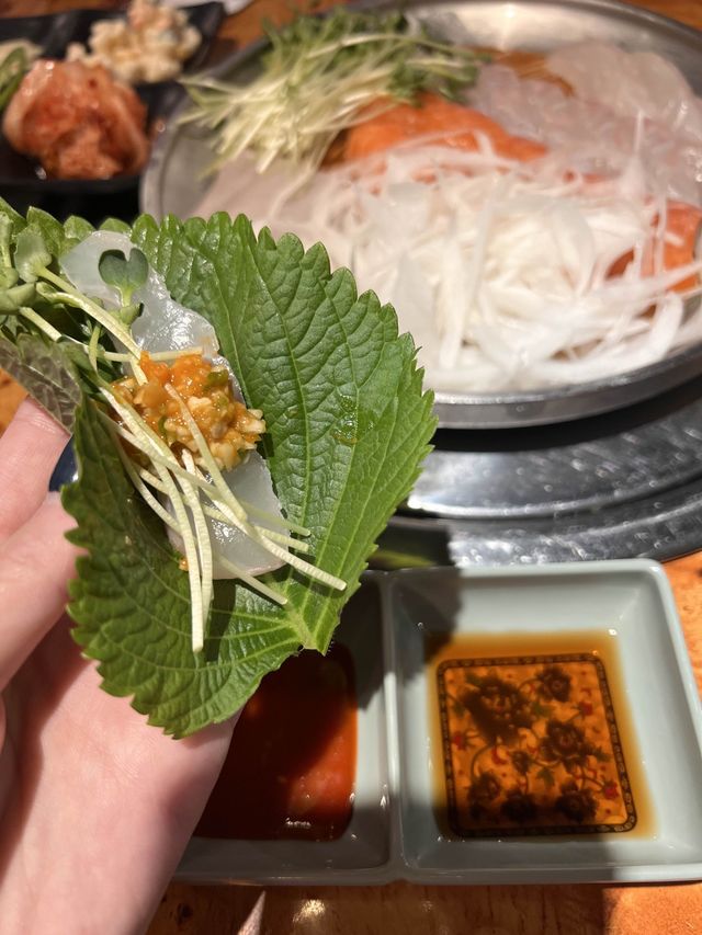韓国/ソウル【江南】コスパ良し🙆‍♀️おいしいお刺身のお店🐟