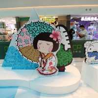 同蠟筆小新一齊滑雪合照將軍澳MCP
