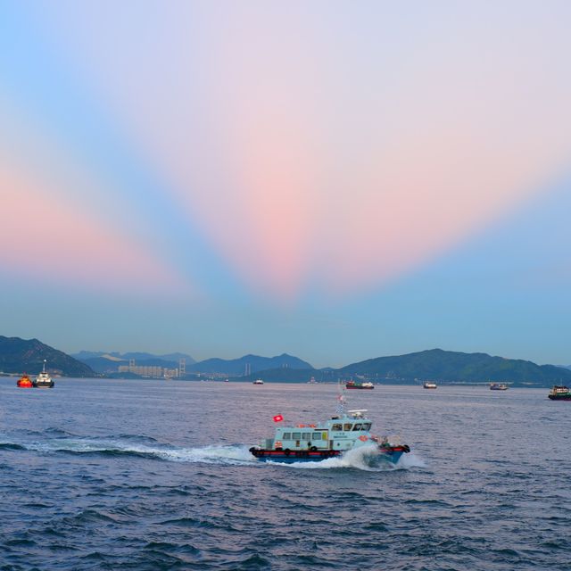 屯門邁阿密賞日落