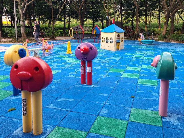 東涌海濱長廊一帶景色