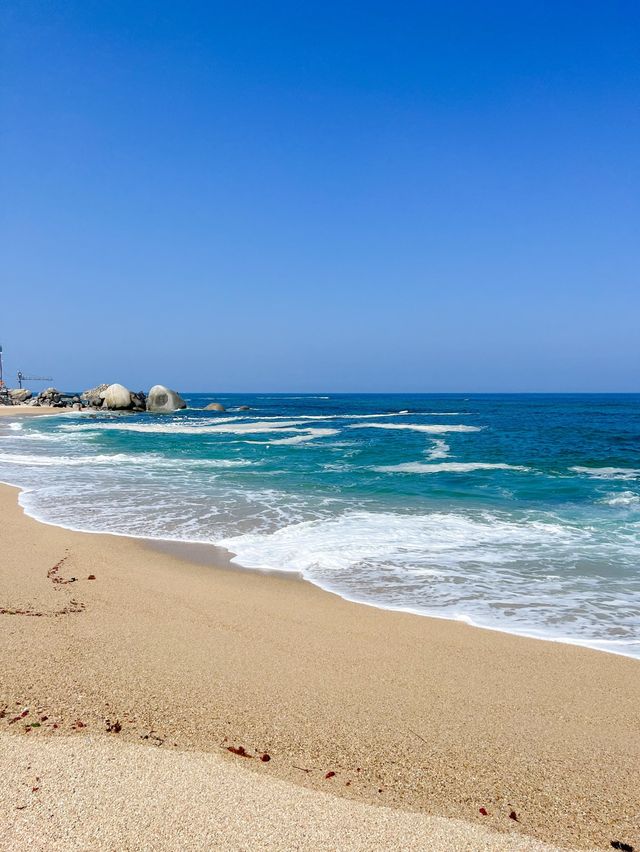푸른바다가 매력적인 강릉 사천해변🌊