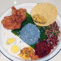 Blue Pea Nasi Lemak 