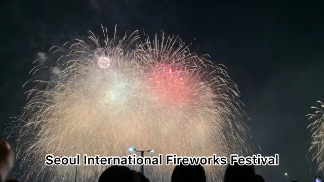 Seoul fireworks festival 🎆